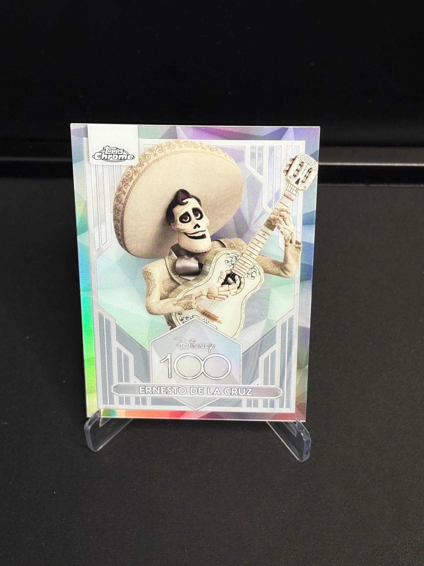 Topps Chrome Disney 100 "Refractor" Ernesto de la Cruz #63