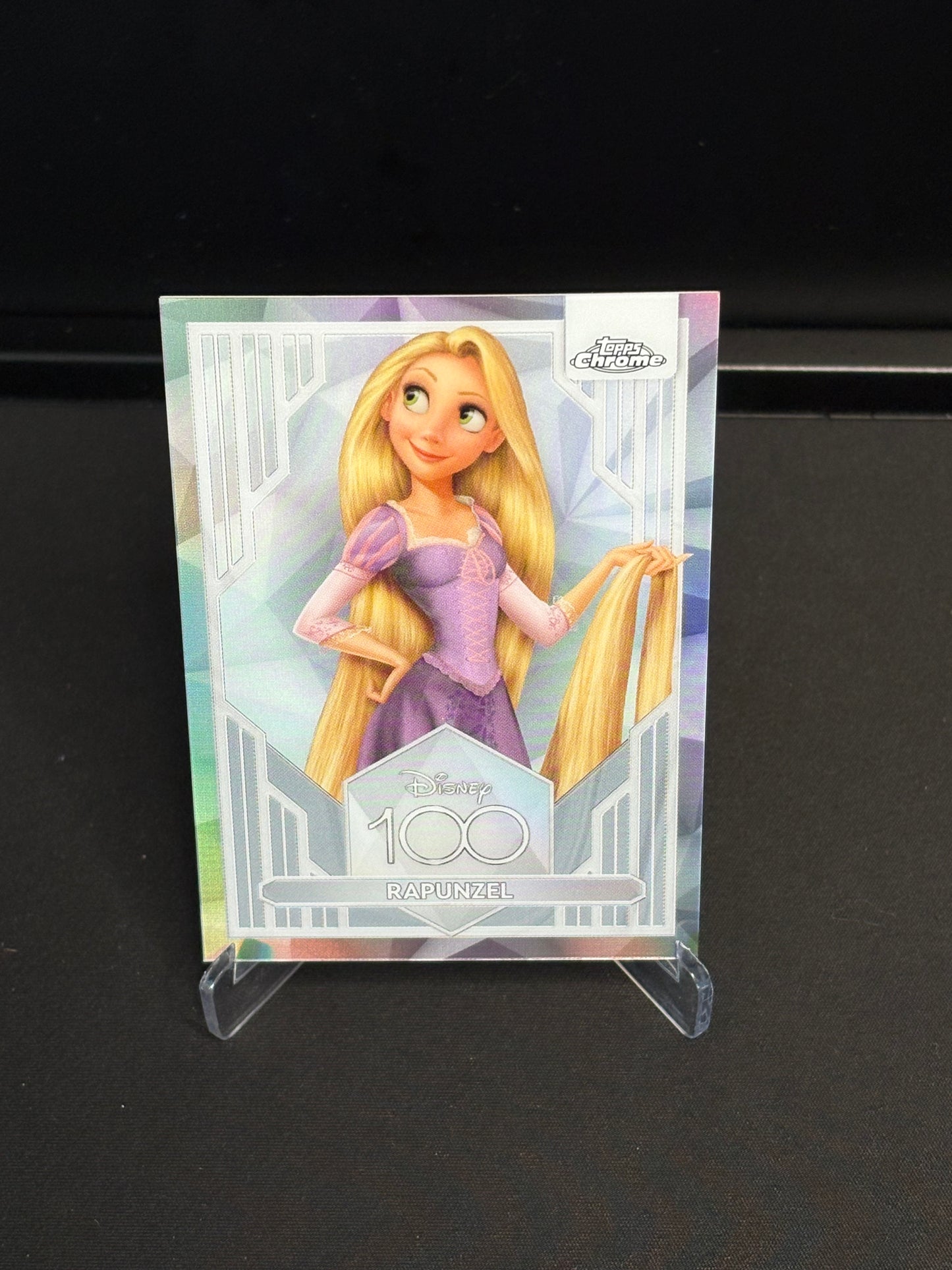 Topps Chrome Disney 100 "Refractor" Rapunzel #67
