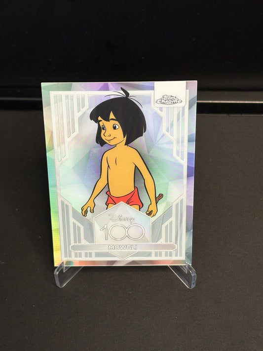 Topps Chrome Disney 100 "Refractor" Mowgli #68