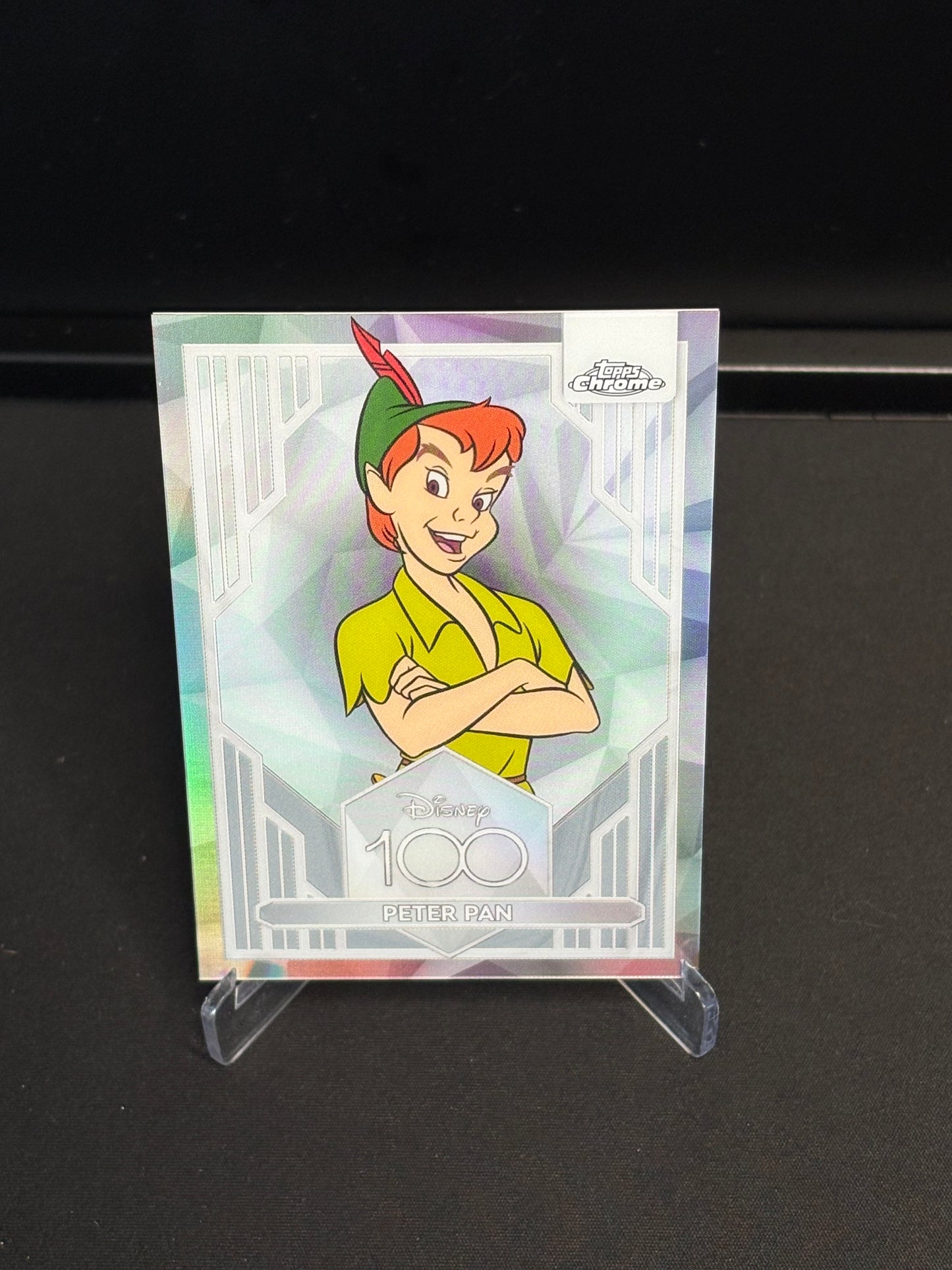 Topps Chrome Disney 100 "Refractor" Peter Pan #71
