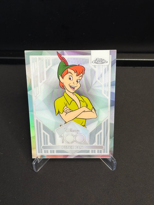 Topps Chrome Disney 100 "Refractor" Peter Pan #71