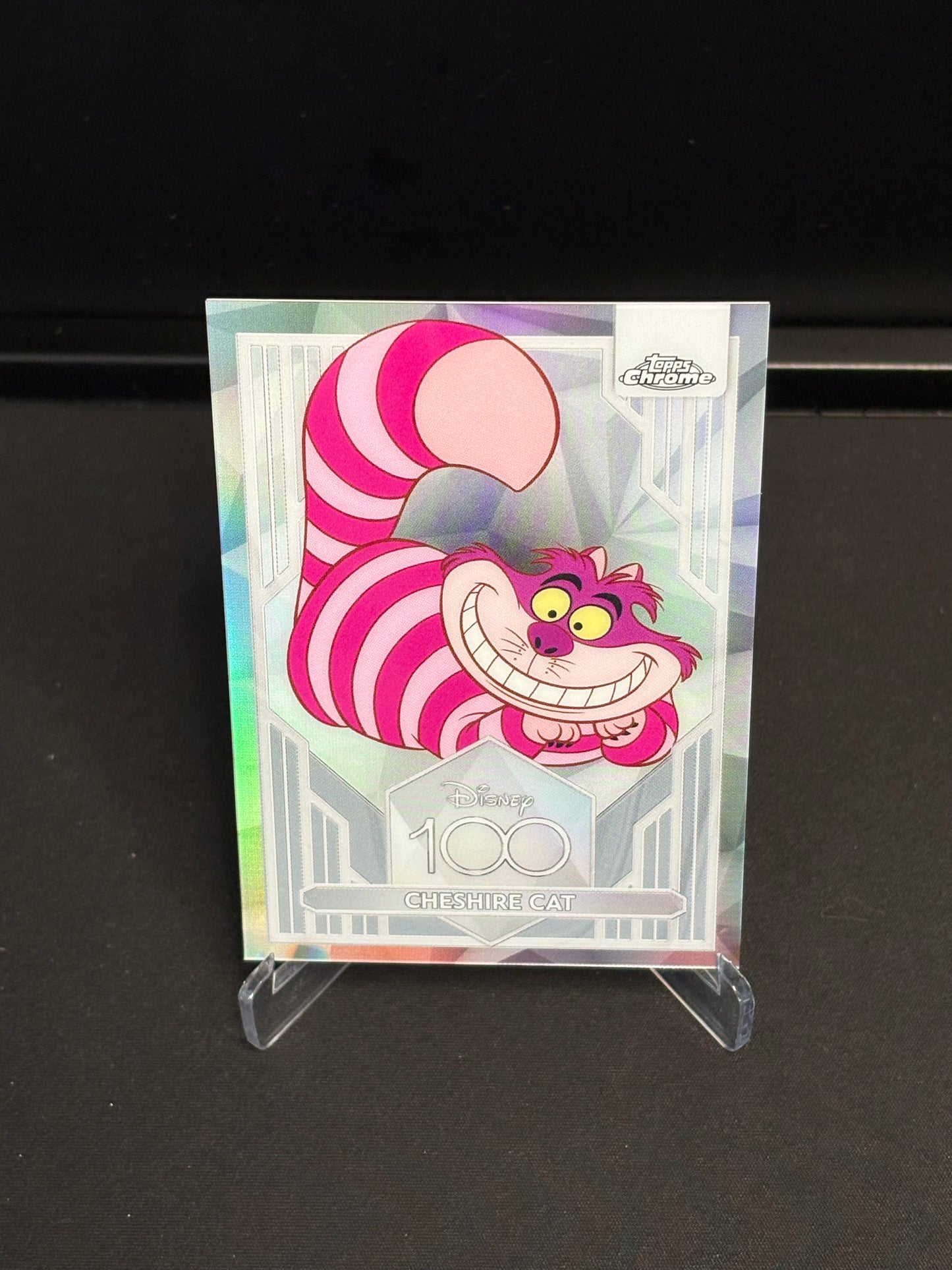 Topps Chrome Disney 100 "Refractor" Cheshire Cat #79