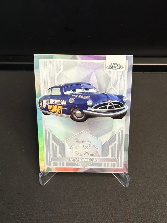 Topps Chrome Disney 100 "Refractor" Doc Hudson #85