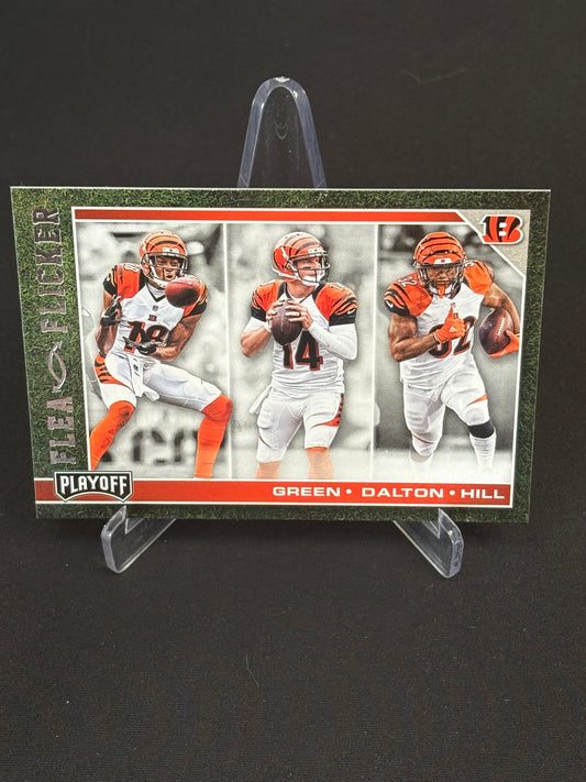 A.J Green/Andy Dalton/Jeremy Hill 2017 Playoff "Flea Flicker" Bengals