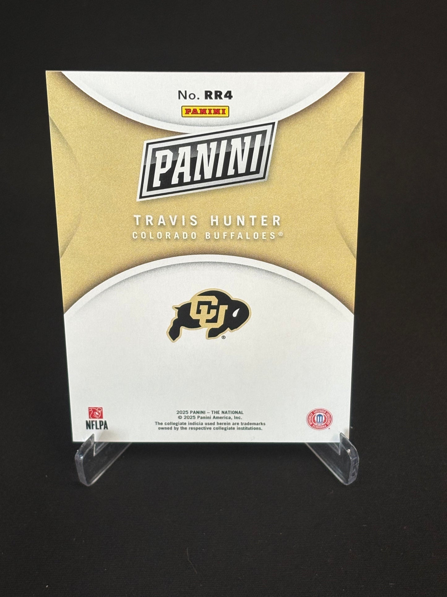 Travis Hunter Rated Rookie NSCC "Panini National 145/199" Colorado Buffaloes