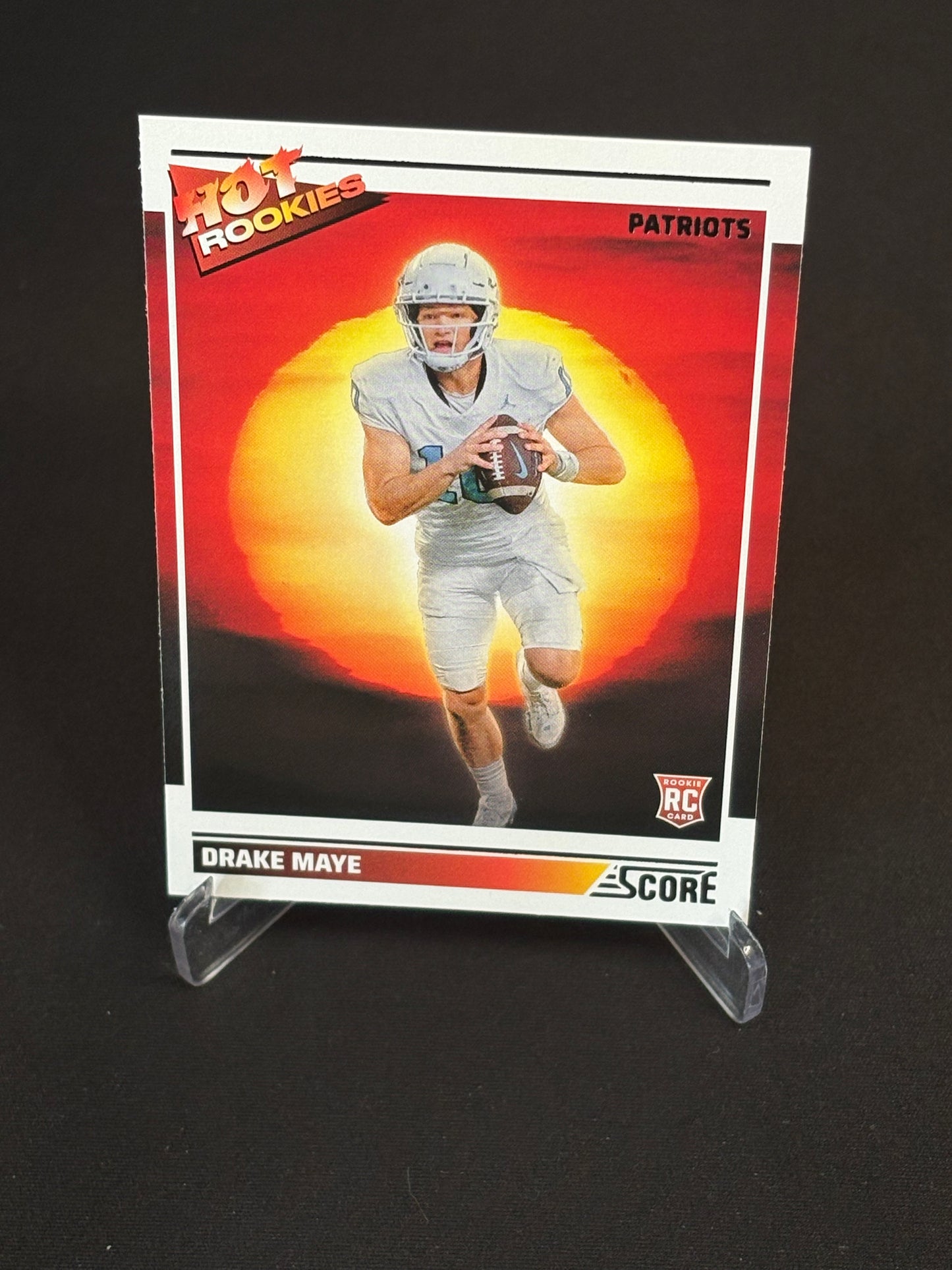 Drake Maye RC 2024 Score " Hot Rookies" New England Patriots