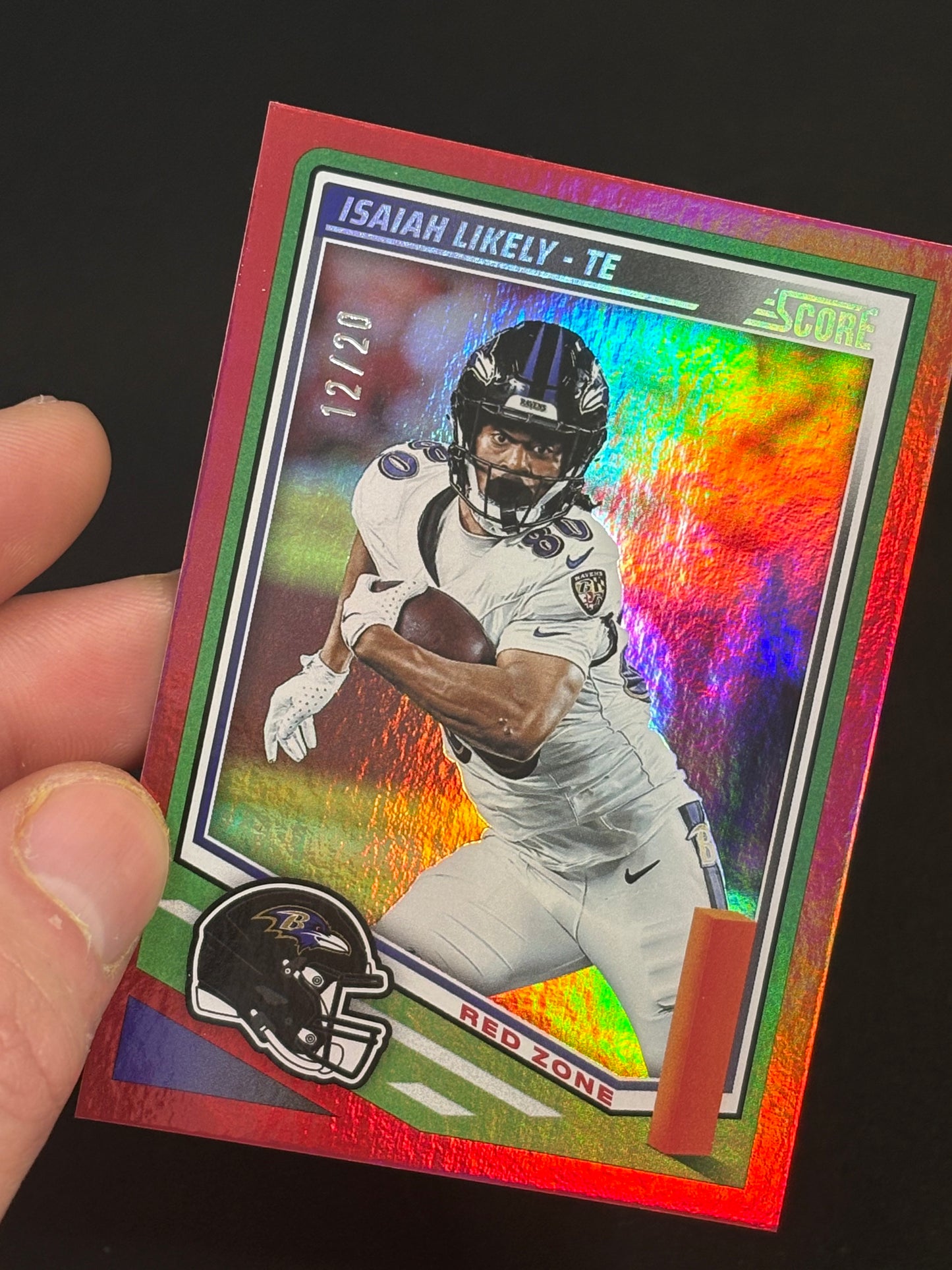 Isaiah Likely Score 2025 "Red Zone" 12/20 Baltimore Ravens