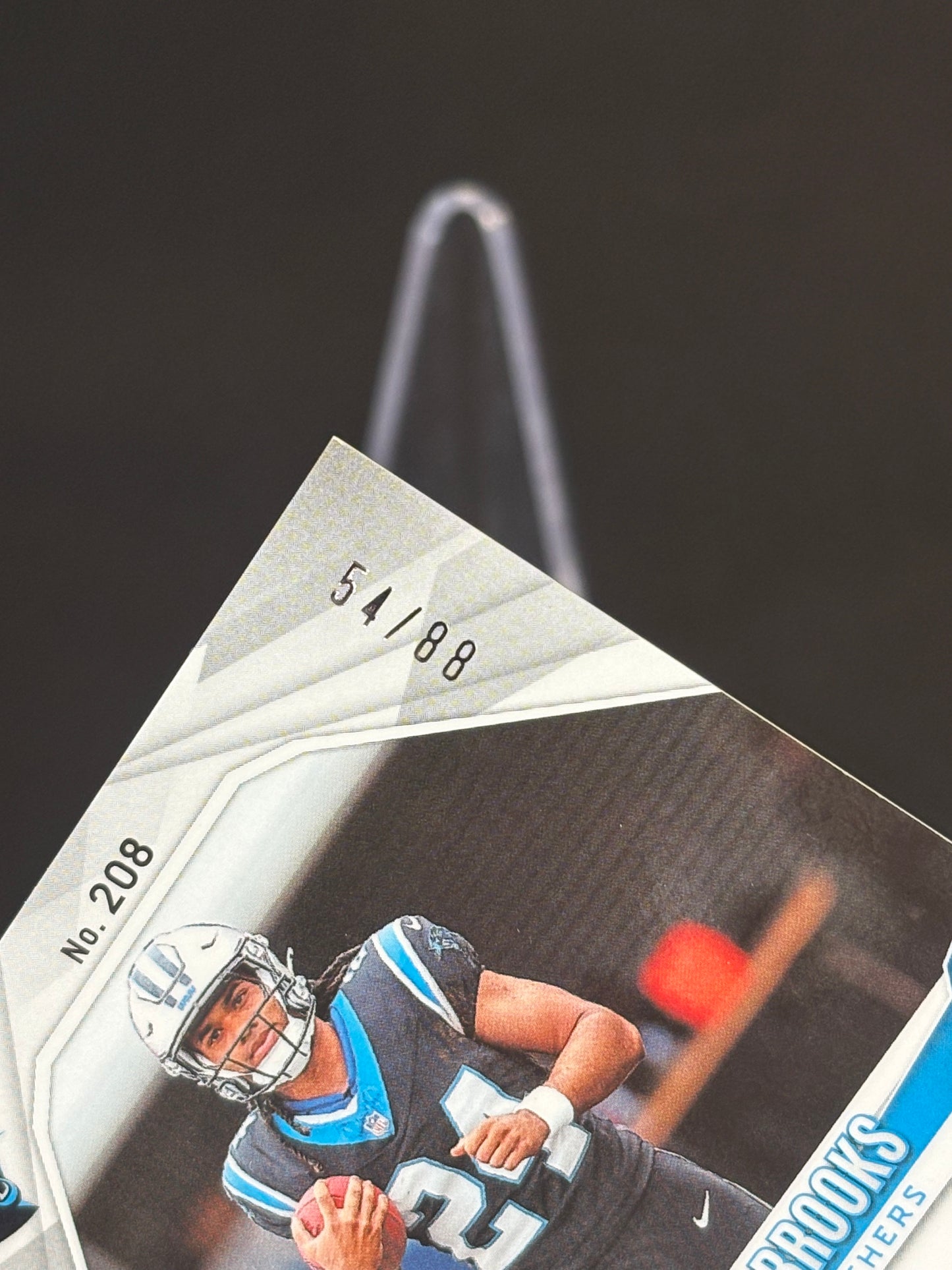 Jonathon Brooks RC Phoenix 2024 "Pink" 54/88 Carolina Panthers
