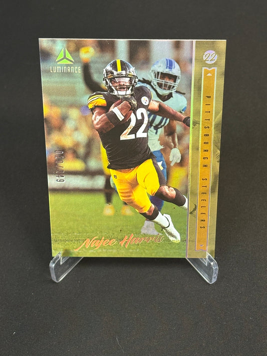 Najee Harris Luminance 2022 "Yellow 028/249" Pittsburgh Steelers