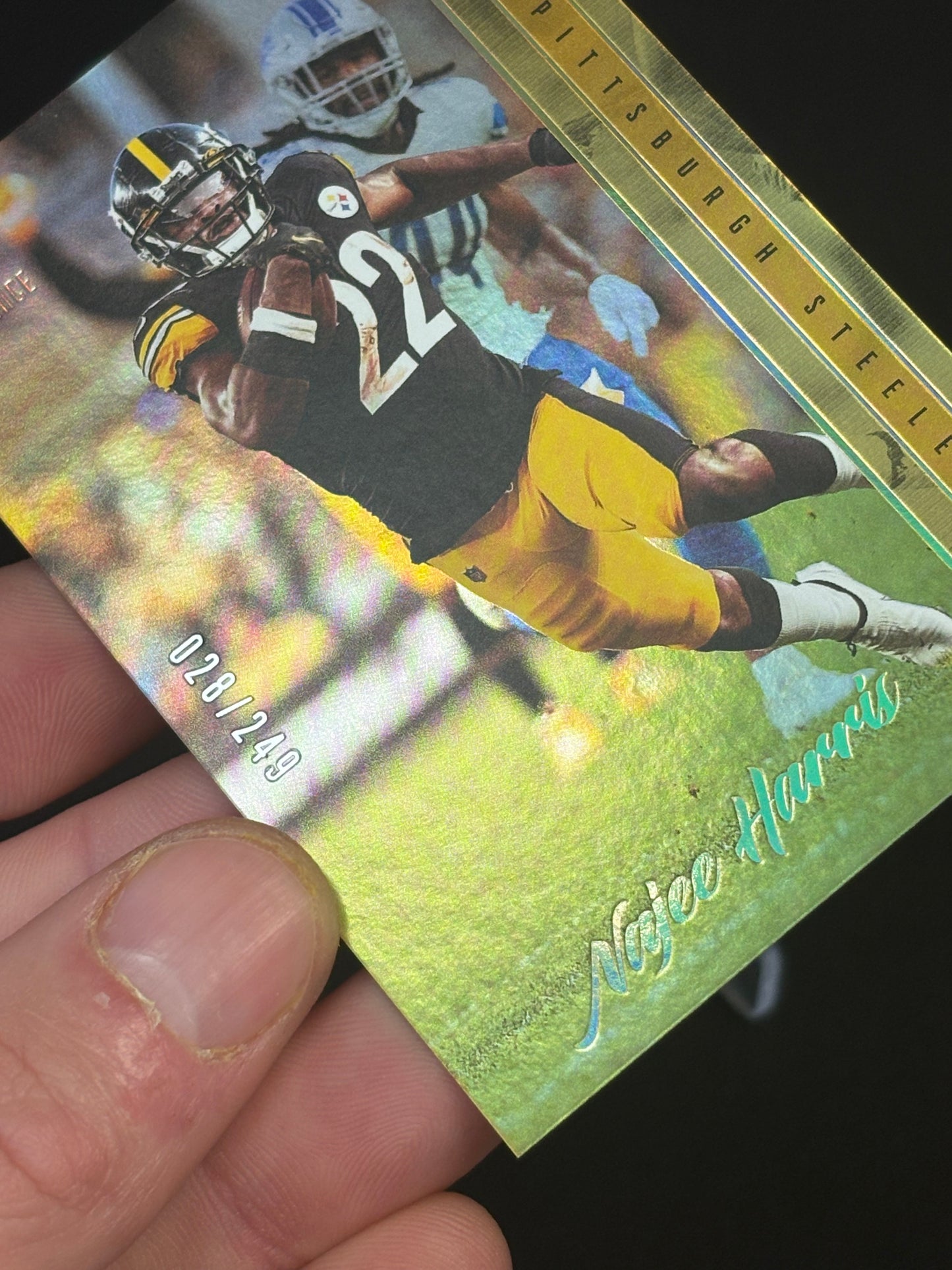 Najee Harris Luminance 2022 "Yellow 028/249" Pittsburgh Steelers