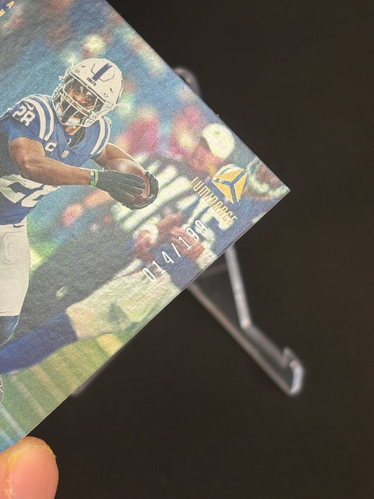 Jonathan Taylor Luminance 2025 "Color Match Blue 014/199" Indianapolis Colts
