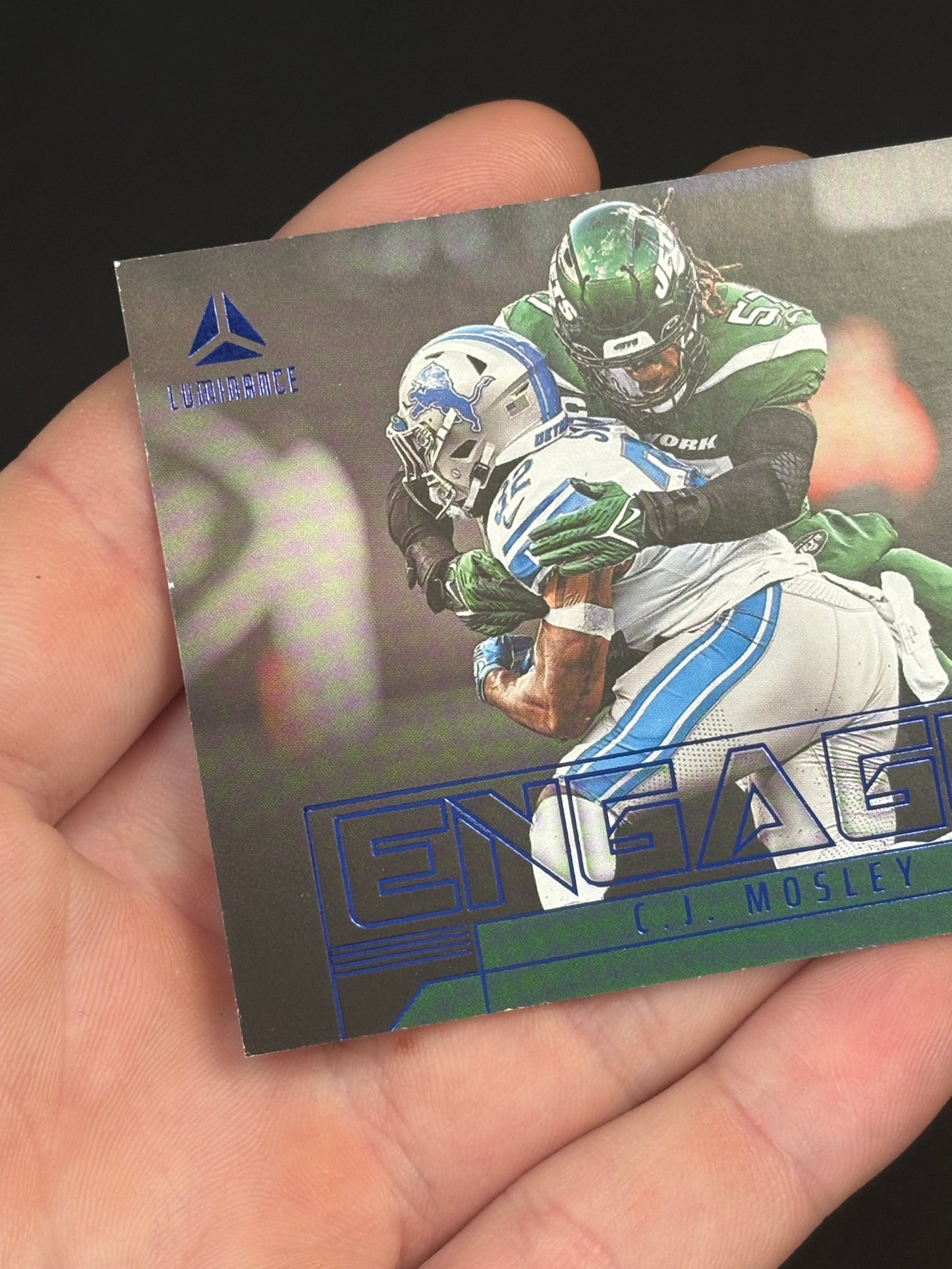 CJ Mosley Luminance 2023 "Engaged Blue 39/50" New York Jets