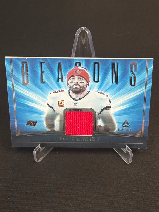 Baker Mayfield Luminance 2025 Patch "Beacons" Tampa Bay Buccaneers