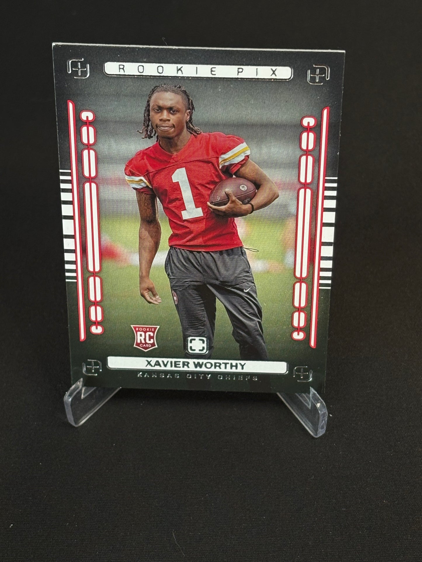 Xavier Worthy RC Photogenic 2024 "Rookie Pix" Kansas City Chiefs