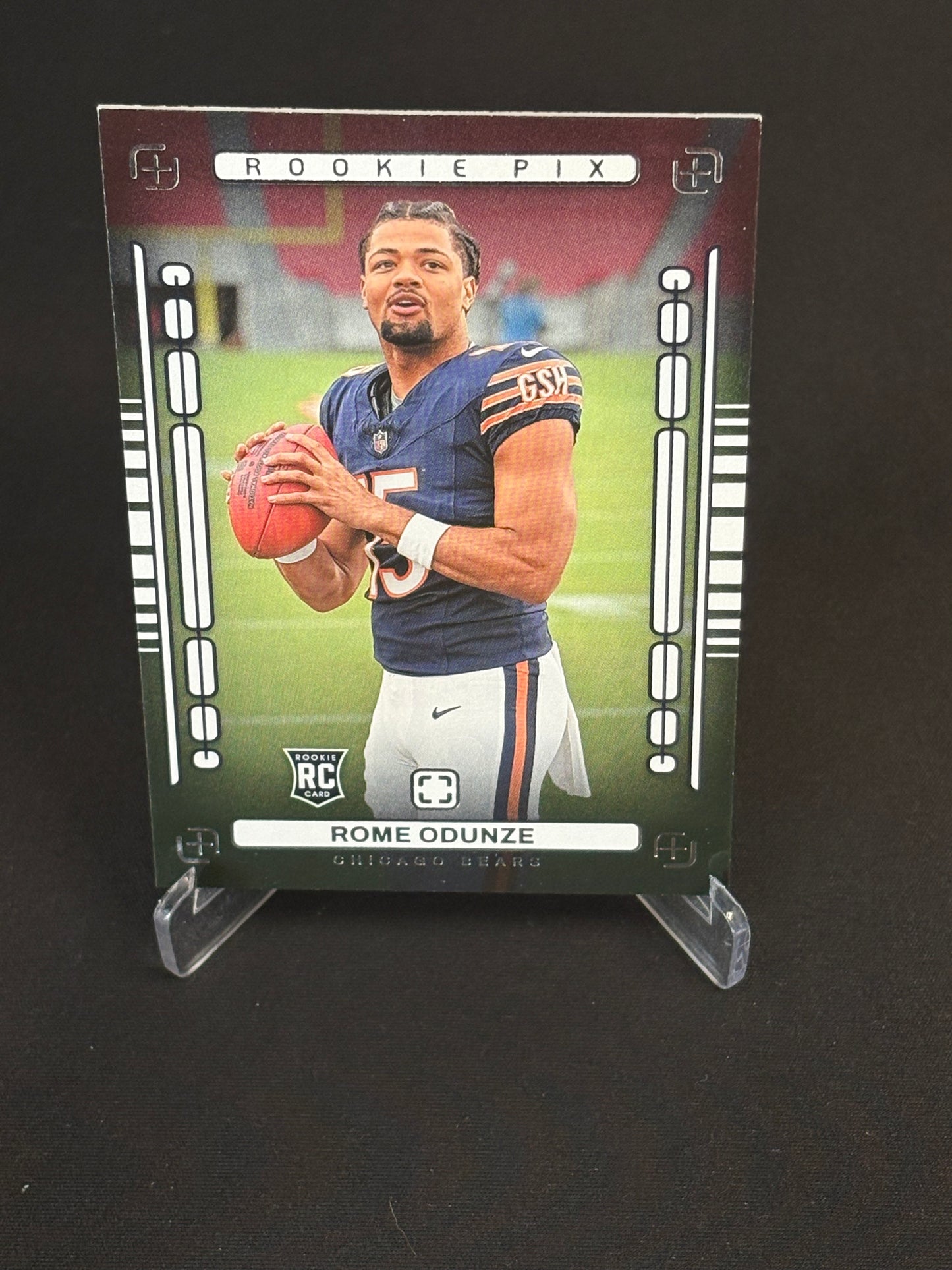 Rome Odunze RC Photogenic 2024 "Rookie Pix" Chicago Bears