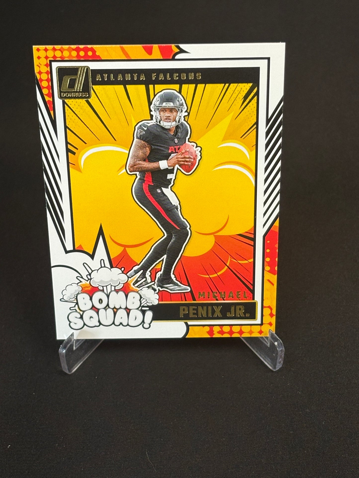 Michael Pénix Jr. RC Donruss 2024 "Bomb Squad" Atlanta Falcons