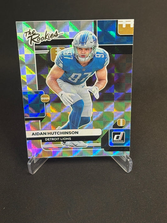 Aidan Hutchinson RC Donruss 2022 "The Rookies" Detroit Lions