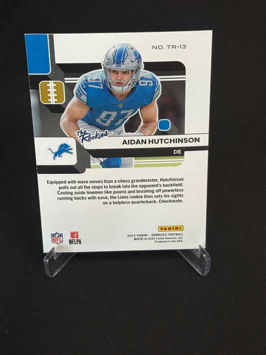 Aidan Hutchinson RC Donruss 2022 "The Rookies" Detroit Lions