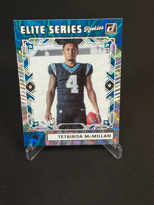 Tetairoa McMillan RC Donruss 2025 "Elite Series Rookies" Carolina Panthers