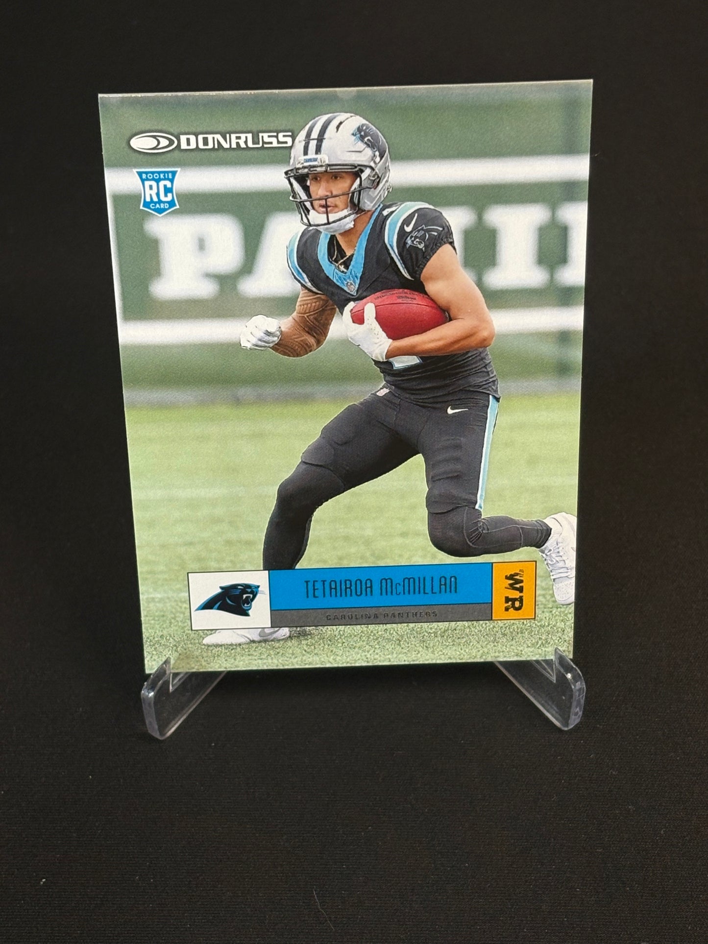 Tetairoa McMillan RC Donruss 2025 "Donruss Retro" Carolina Panthers