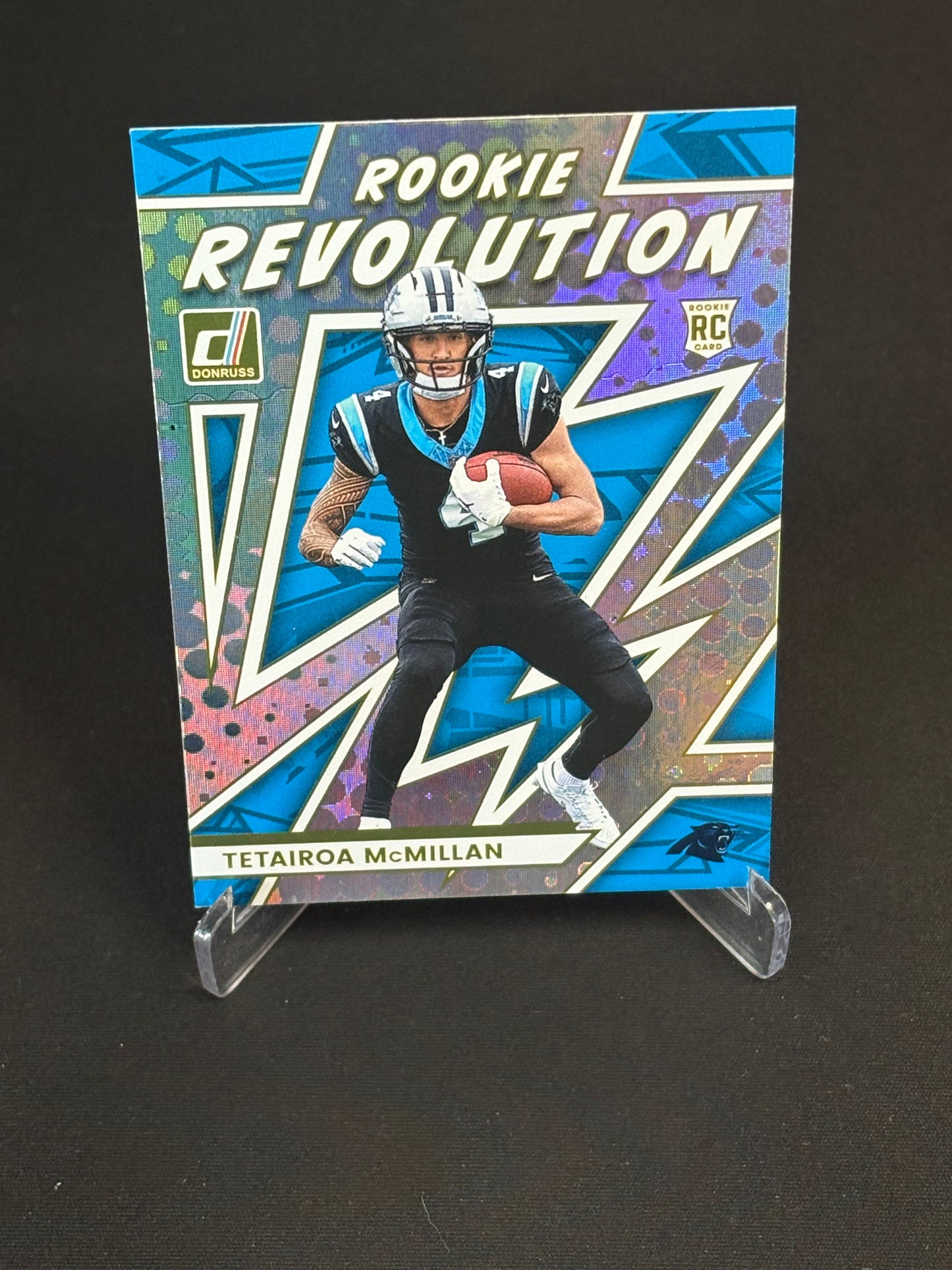 Tetairoa McMillan RC Donruss "Rookie Revolution" Carolina Panthers