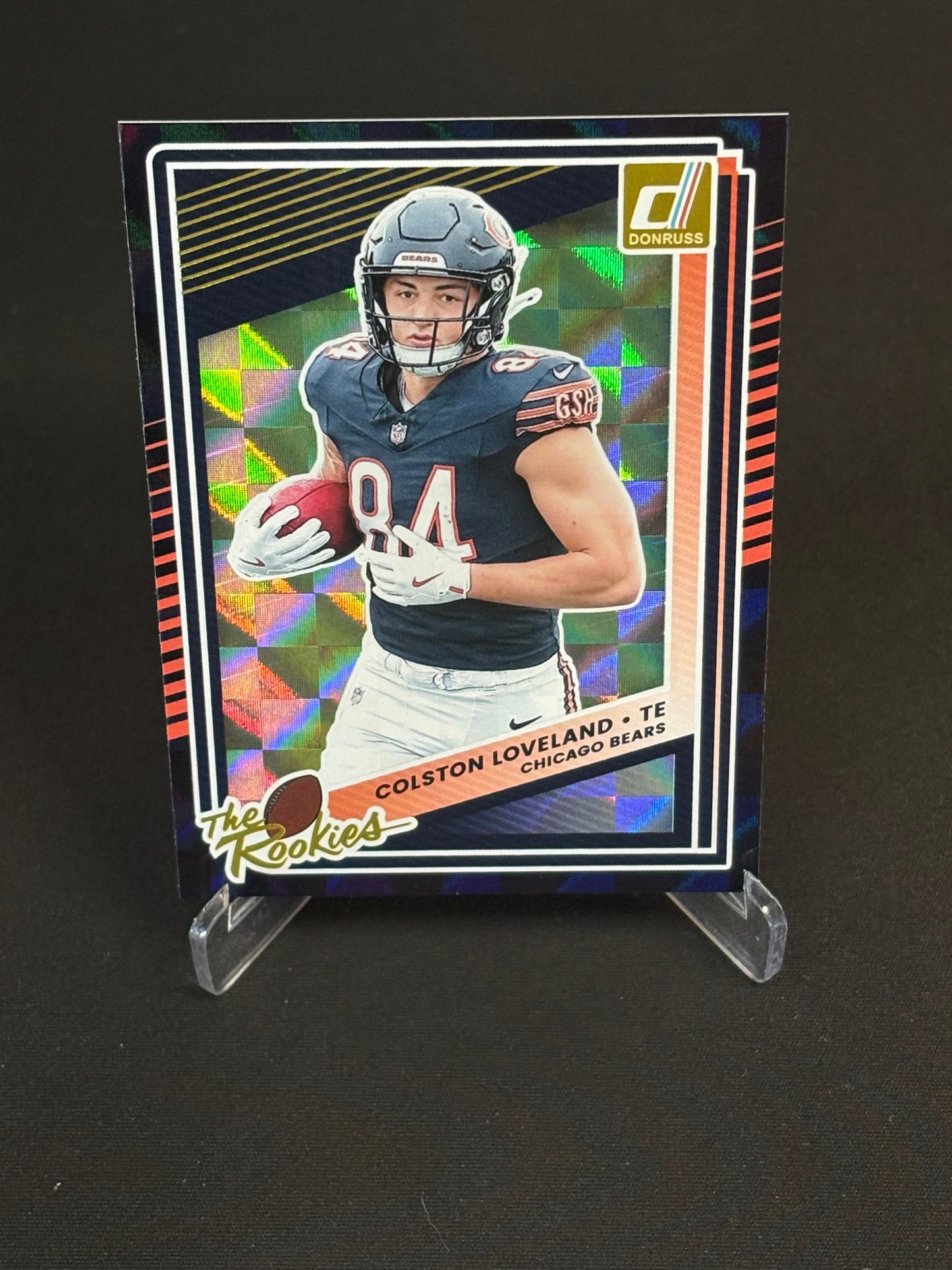 Colston Loveland RC Donruss 2025 "The Rookies" Chicago Bears