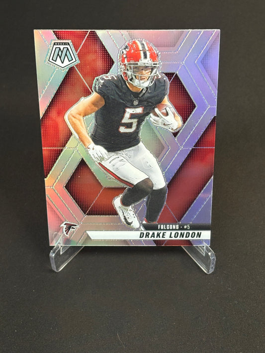 Drake London Mosaic 2025 "Base Silver" Atlanta Falcons