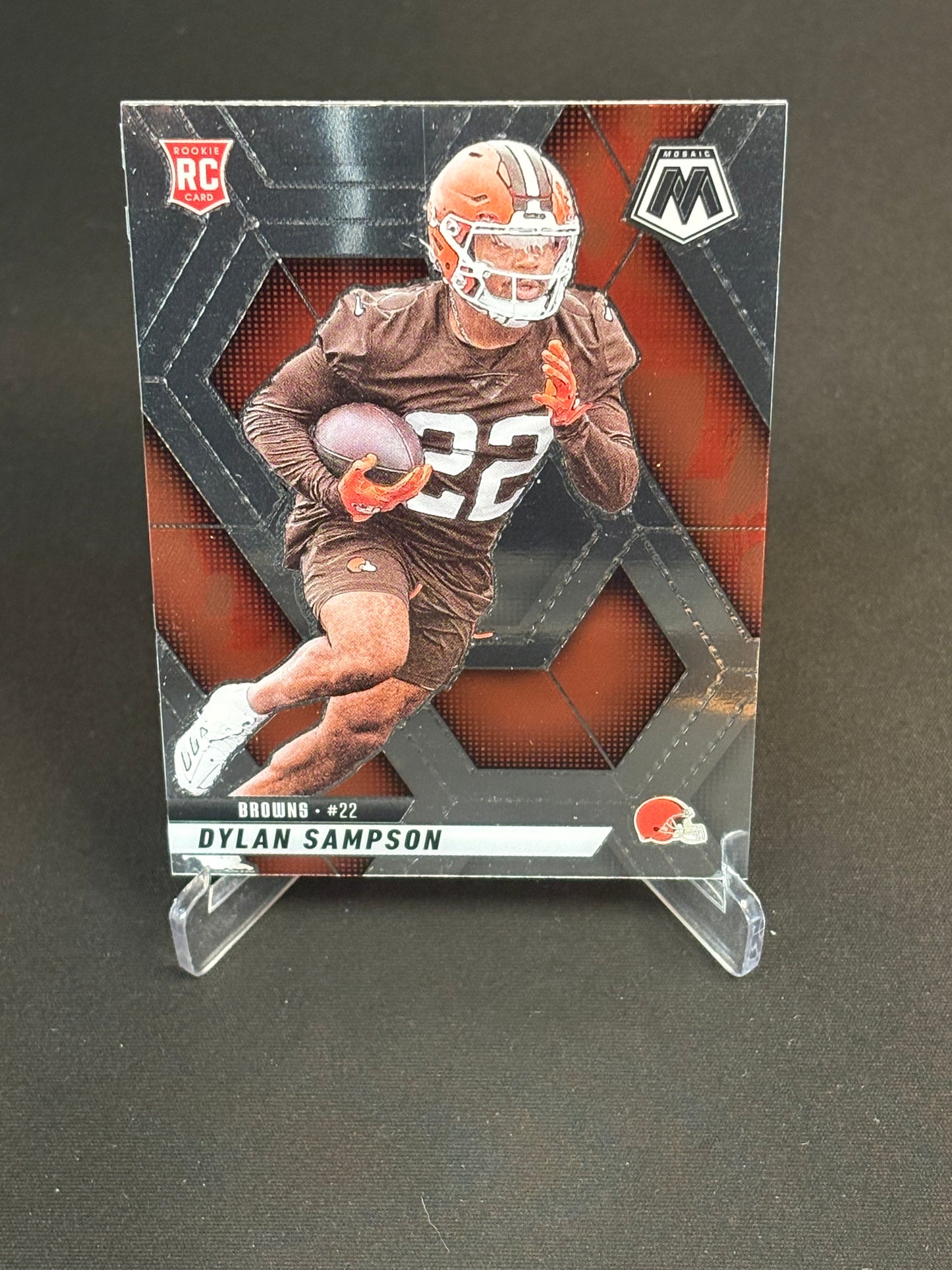 Dylan Sampson RC Mosaic 2025 "Base" Cleveland Browns