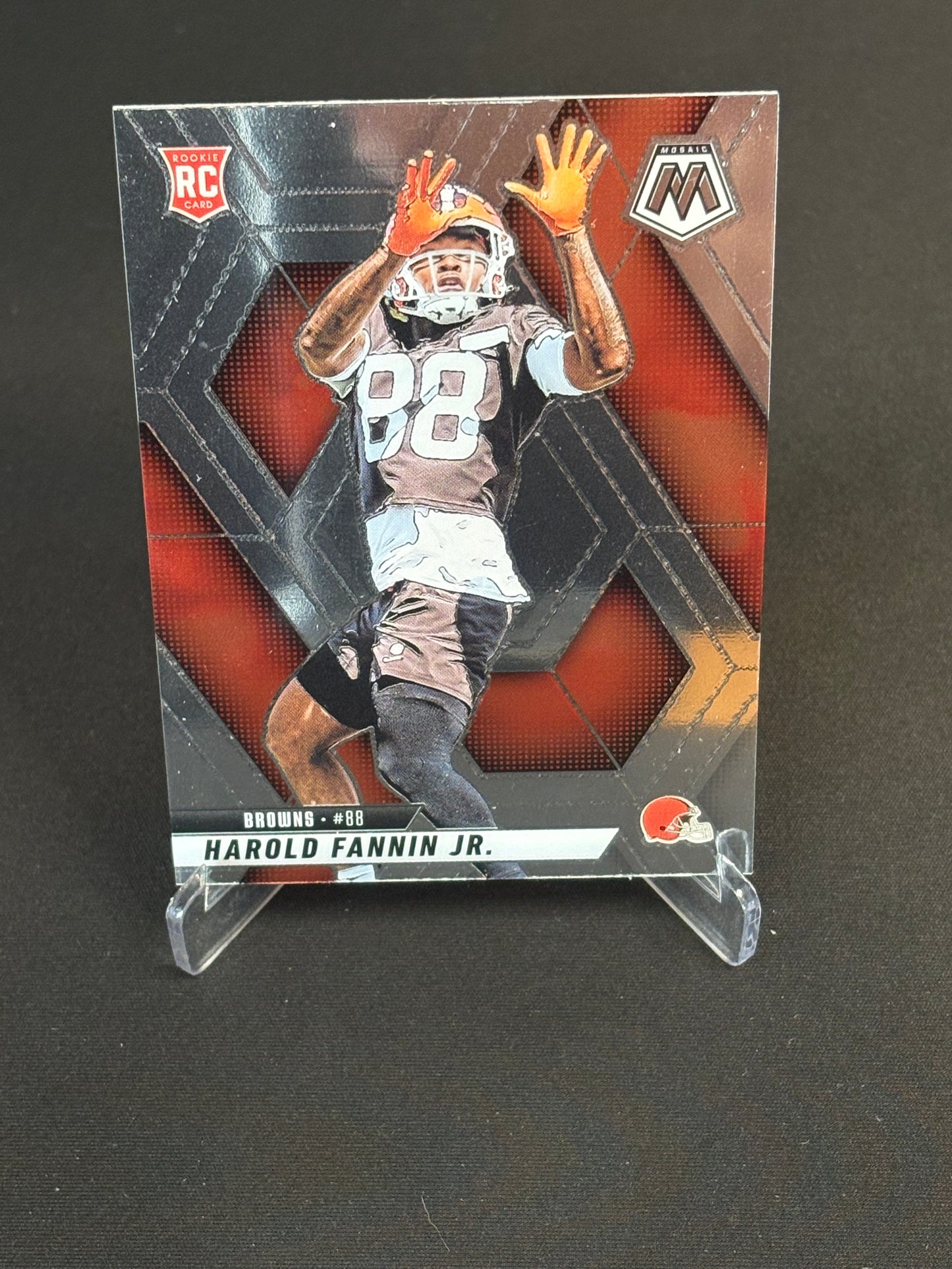 Harold Fannin Jr. RC Mosaic 2025 "Base" Cleveland Browns