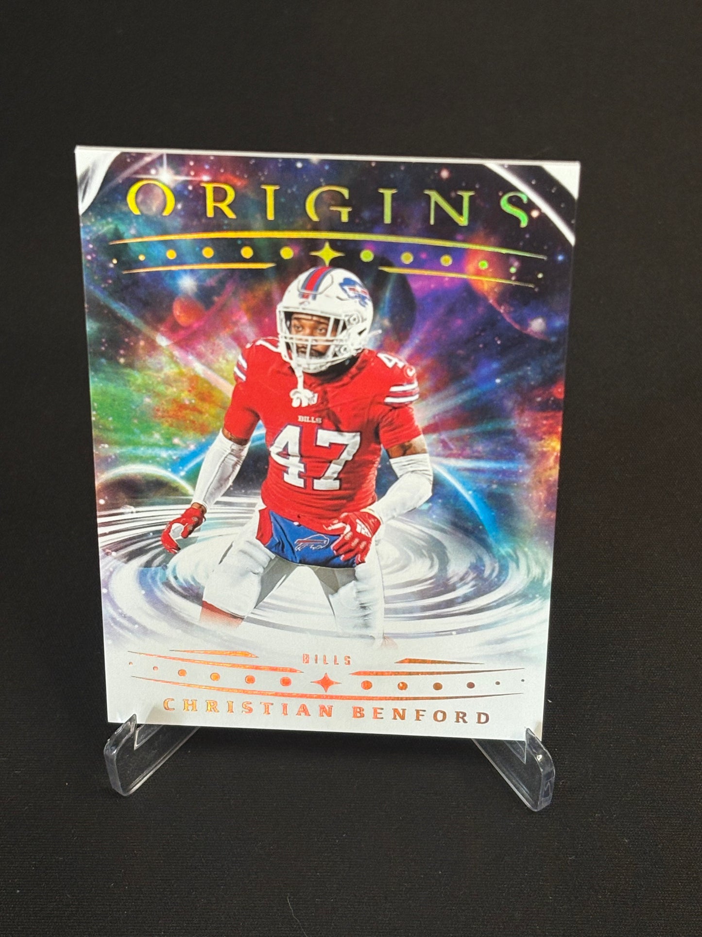 Christian Benford Origins 2025 "Base" Buffalo Bills