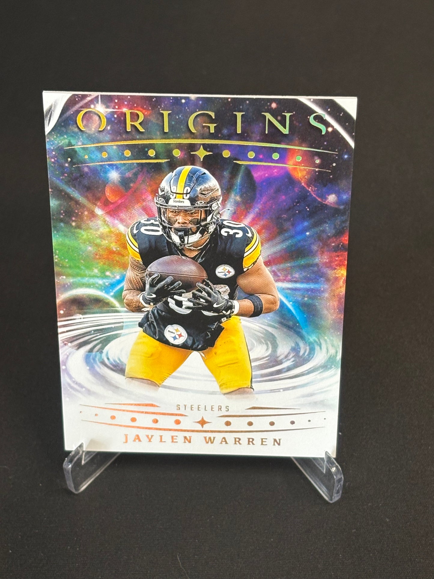 Jaylen Warren Origins 2025 "Base" Pittsburgh Steelers