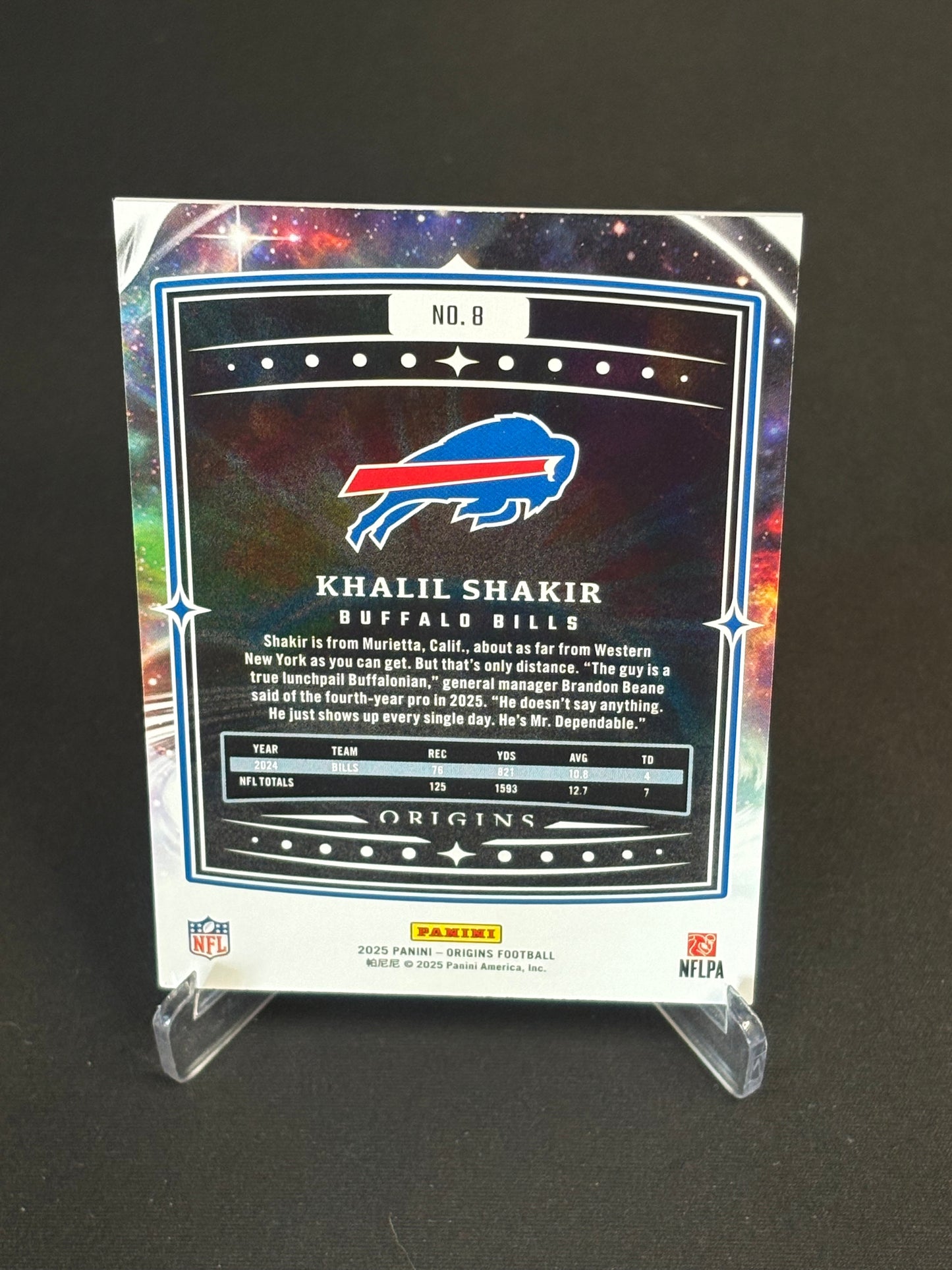 Khalil Shakir Origins 2025 "Base" Buffalo Bills