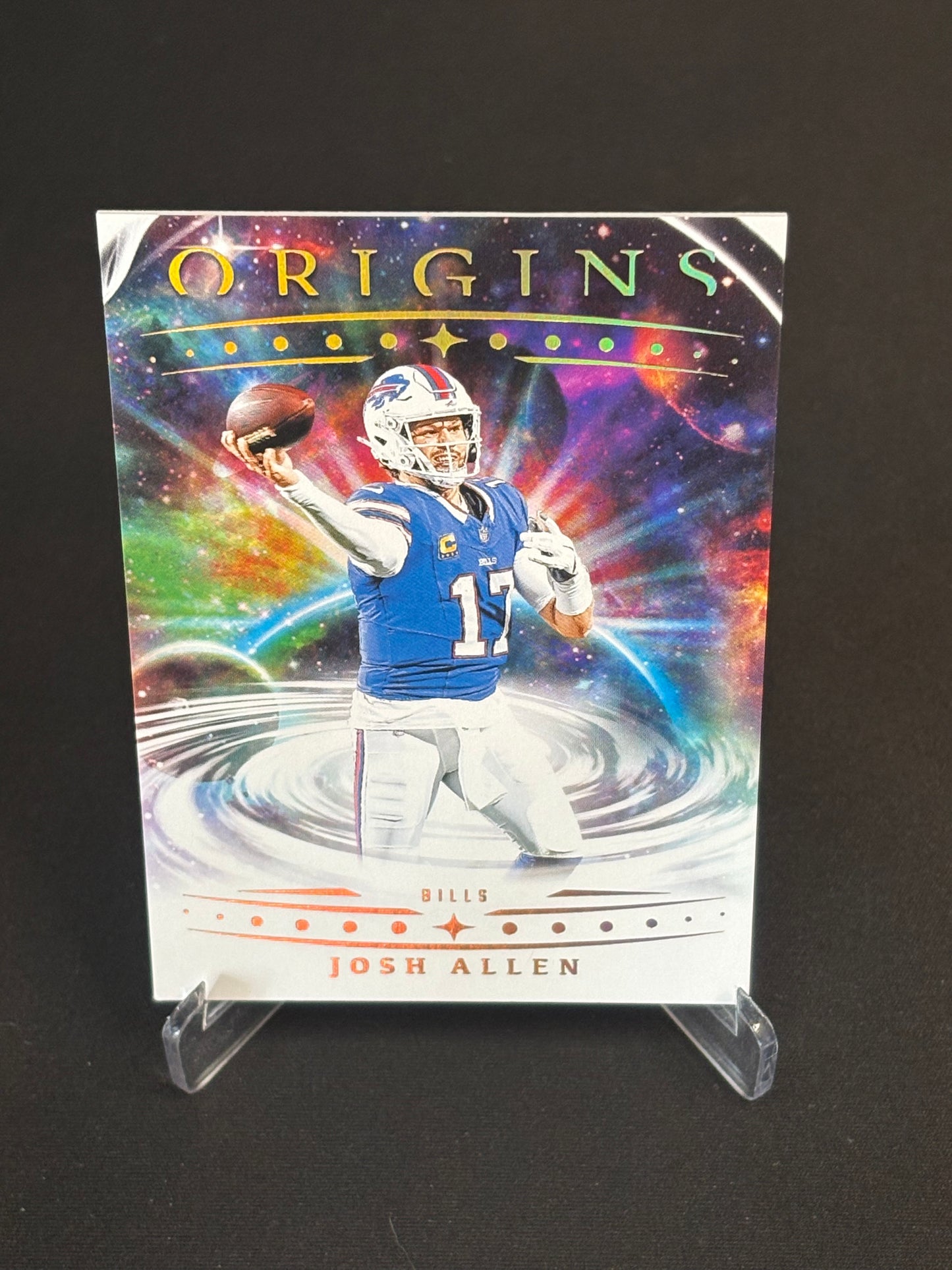 Josh Allen Origins 2025 "Base" Buffalo Bills