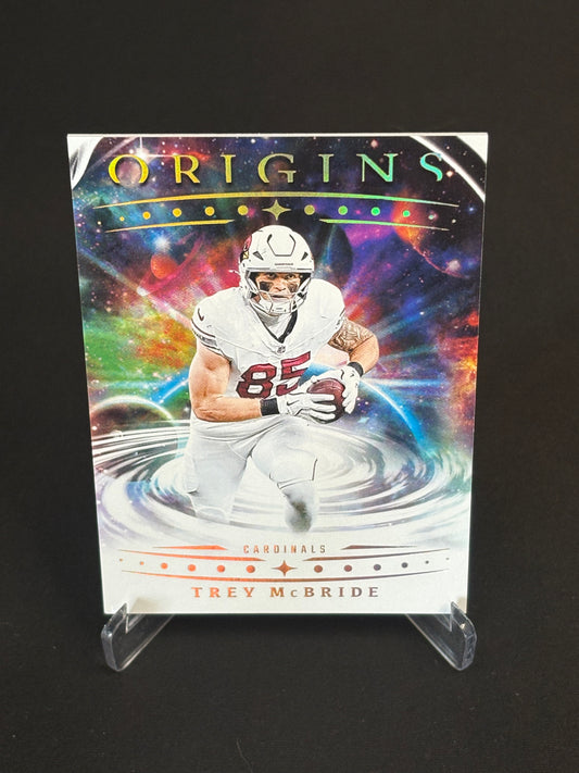 Trey McBride Origins 2025 "Base" Arizona Cardinals