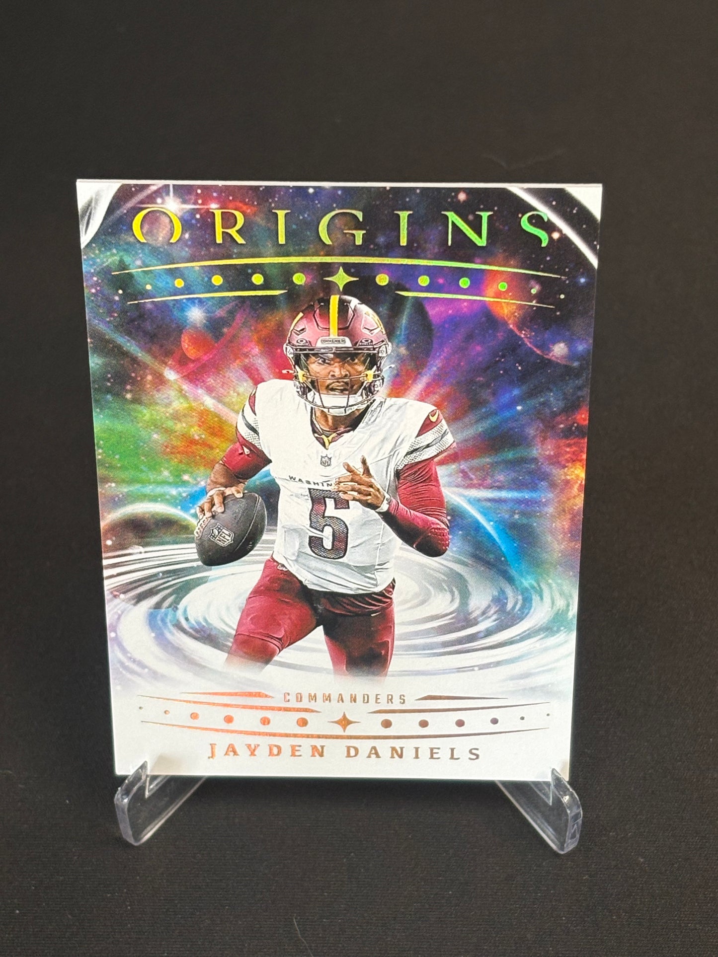 Jayden Daniels Origins 2025 "Base" Washington Commanders