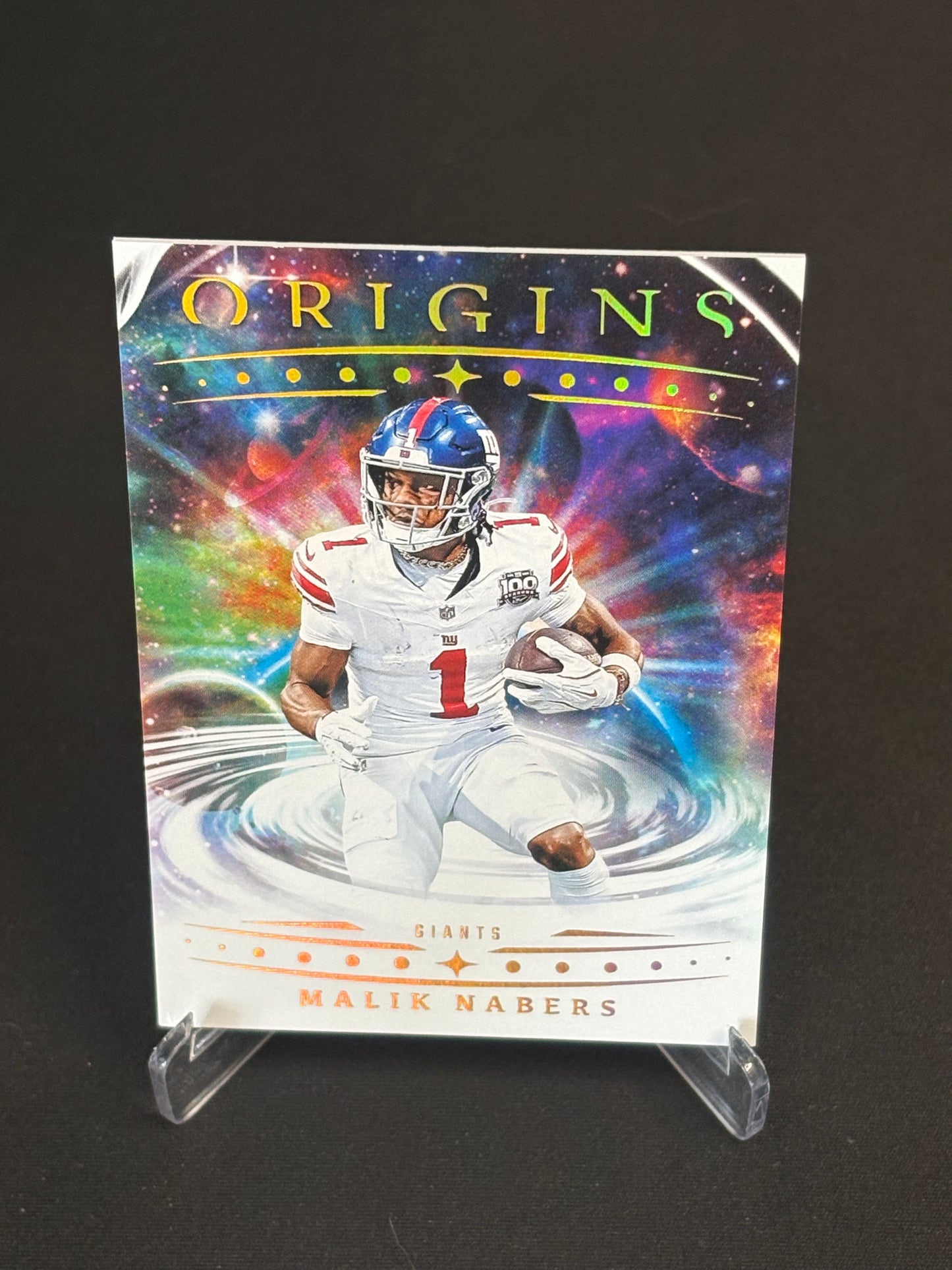 Malik Nabers Origins 2025 "Base" New York Giants
