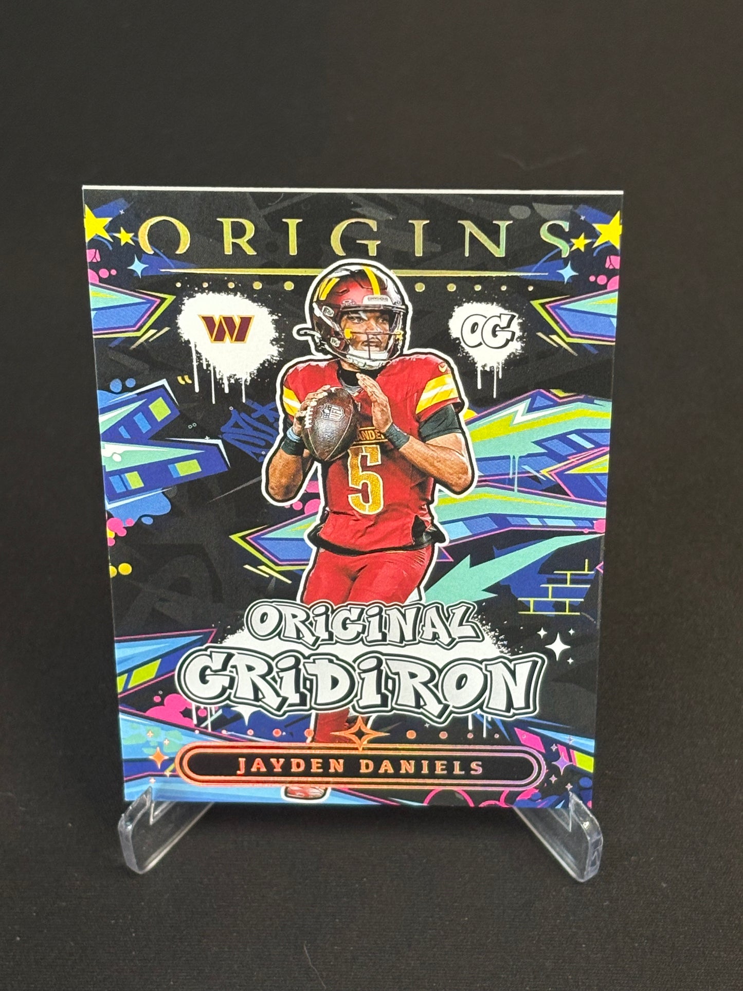 Jayden Daniels Origins 2025 "Original Gridiron" Washington Commanders