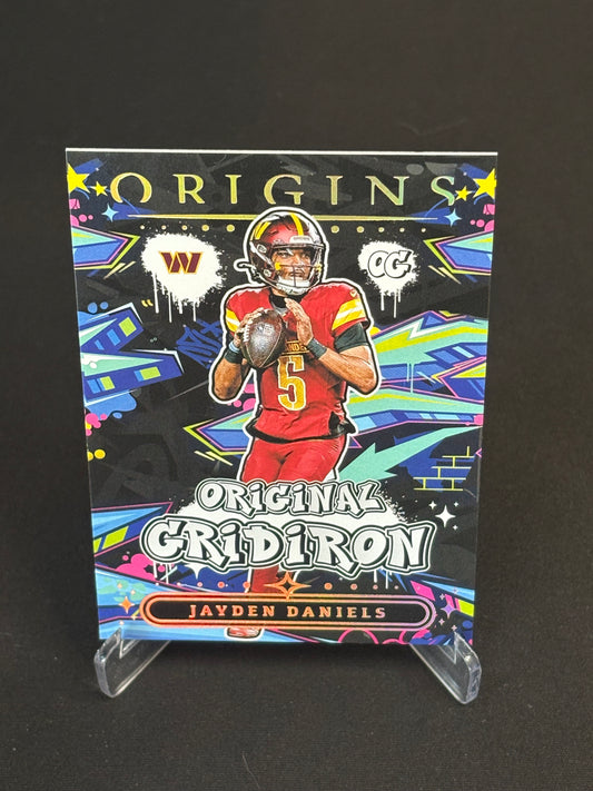Jayden Daniels Origins 2025 "Original Gridiron" Washington Commanders