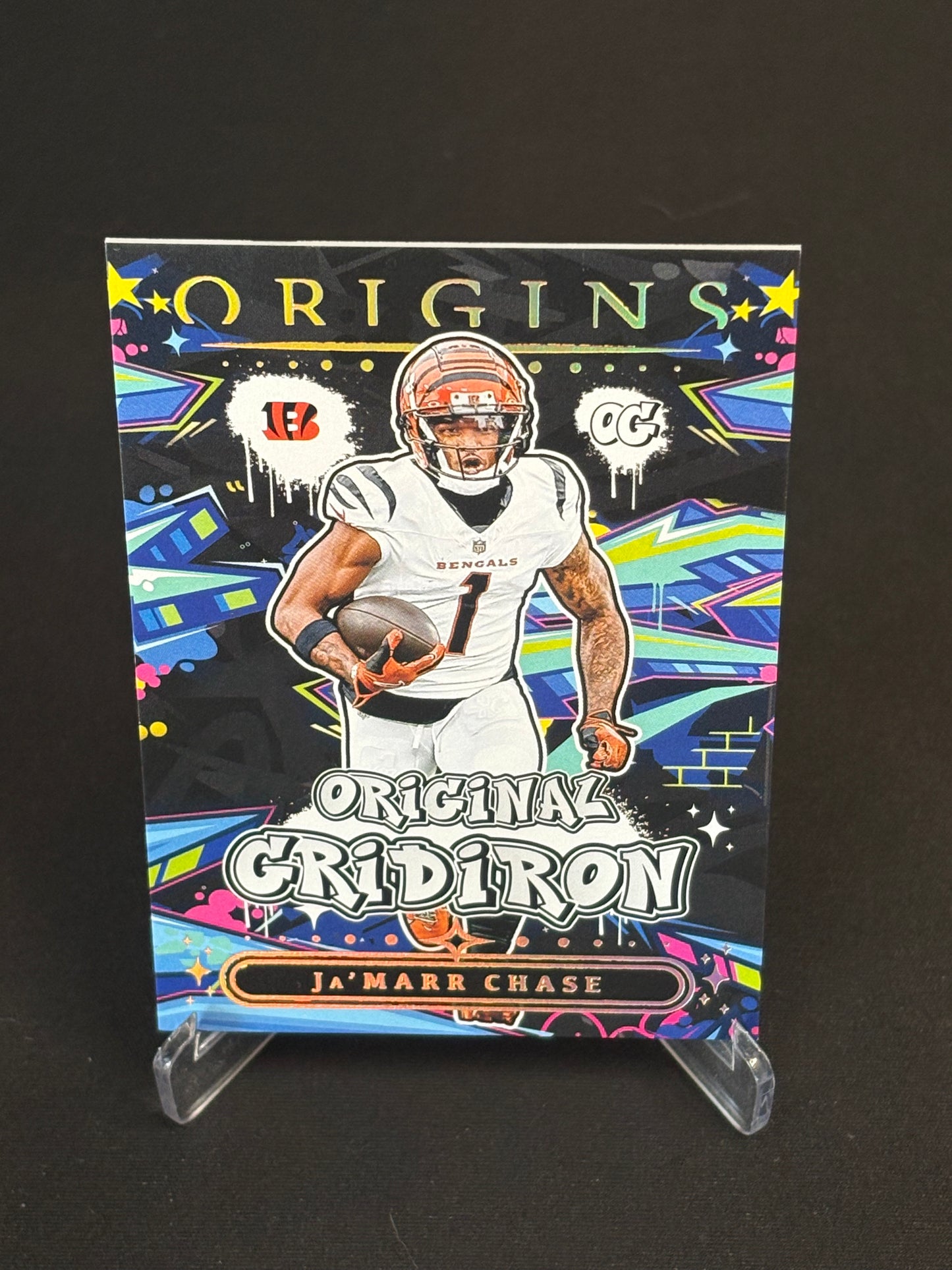 Ja'Marr Chase Origins 2025 "Original Gridiron" Cincinnati Bengals