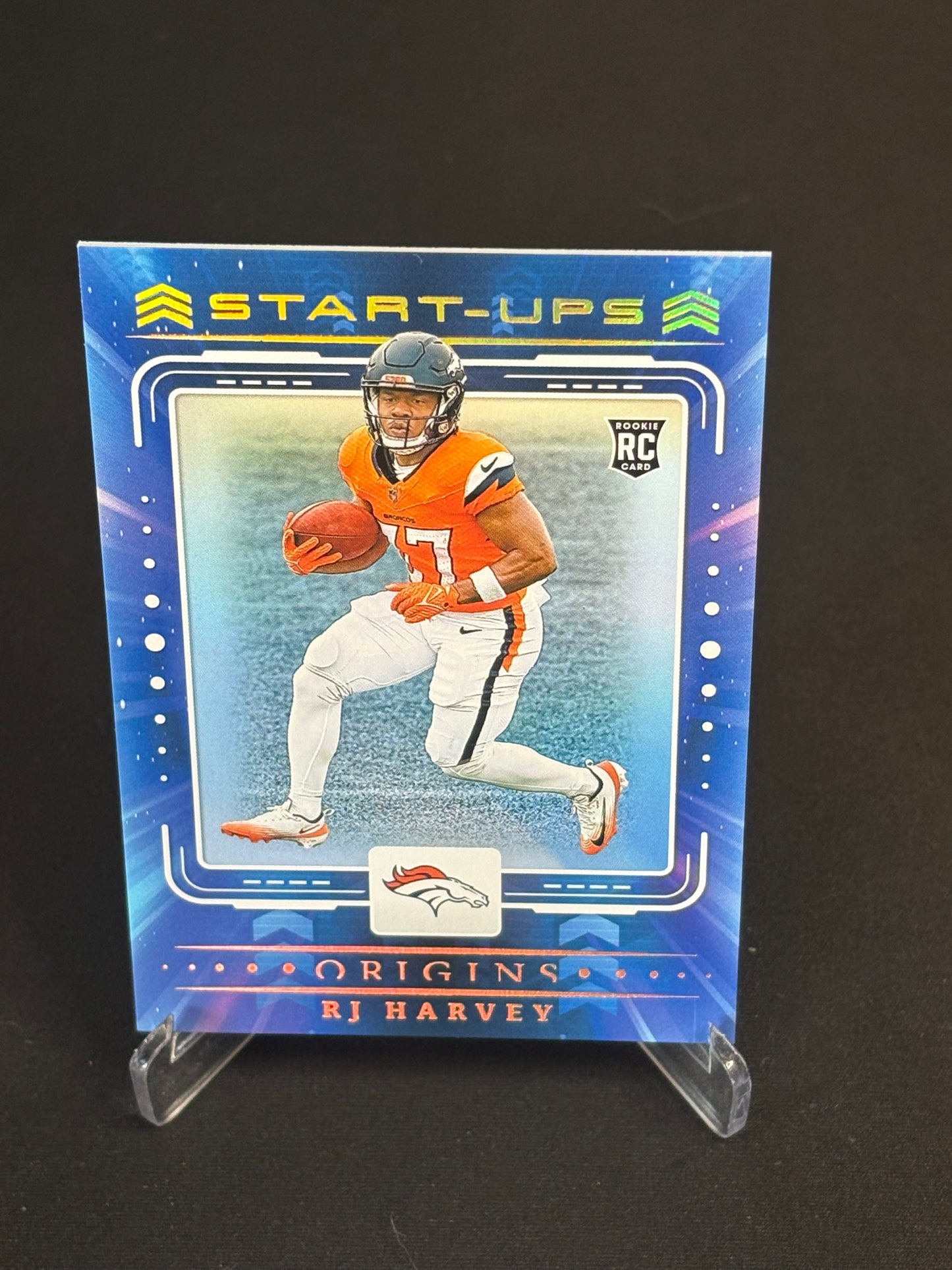 RJ Harvey RC Origins 2025 "Start-Ups" Denver Broncos