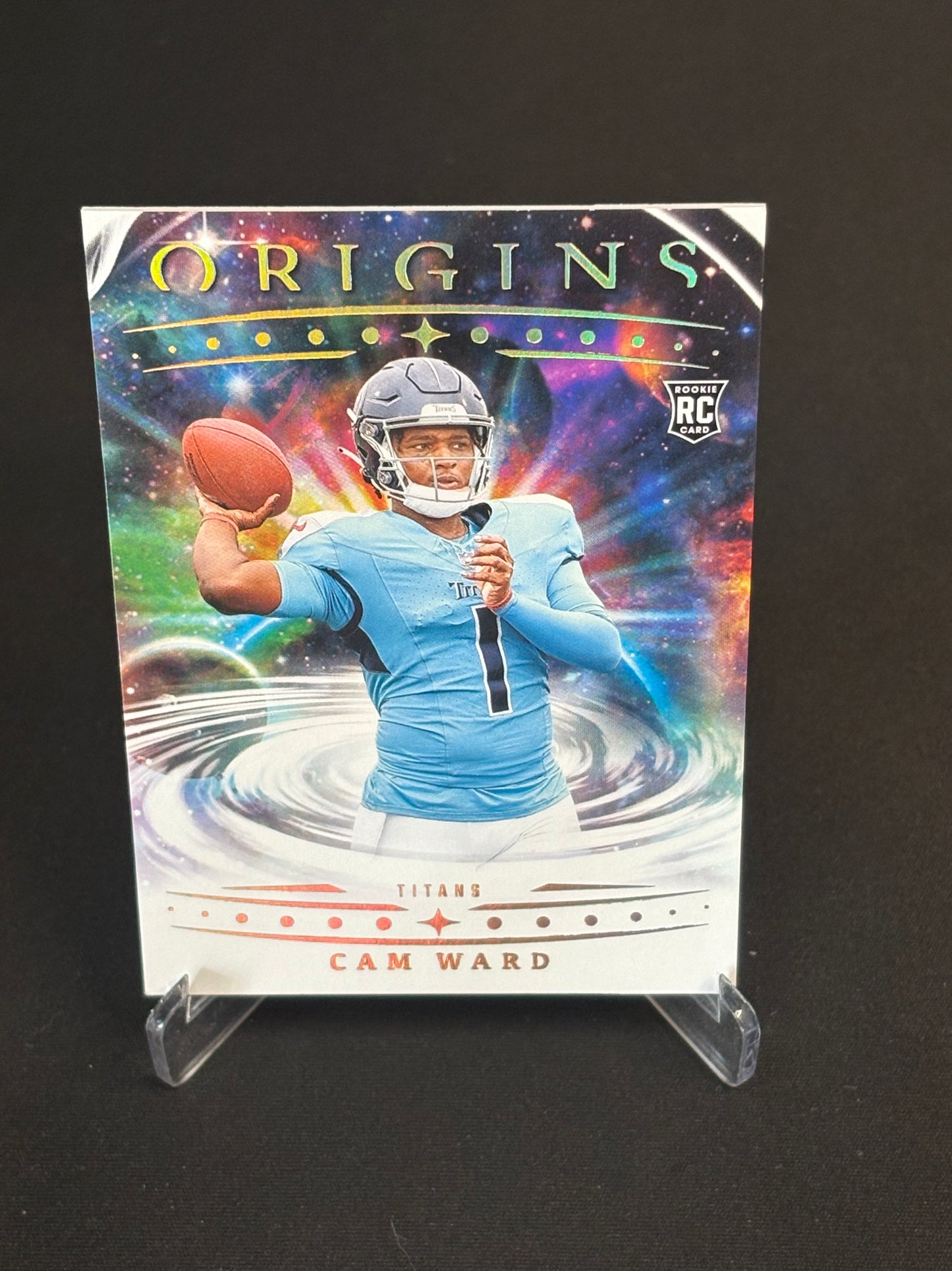 Cam Ward RC Origins 2025 "Base" Tennessee Titans