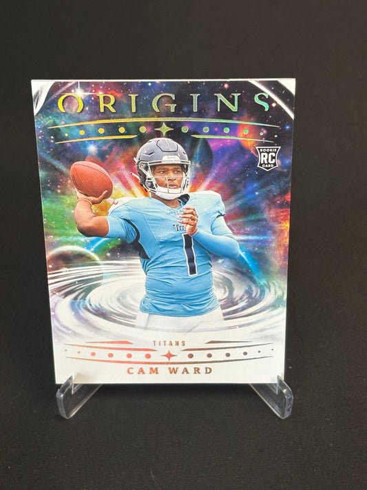 Cam Ward RC Origins 2025 "Base" Tennessee Titans
