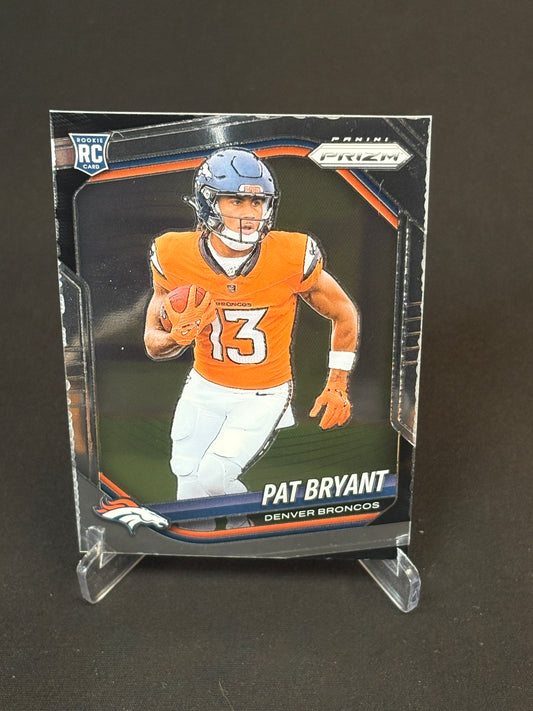 Pat Bryant RC Prizm 2025 "Base" Denver Broncos