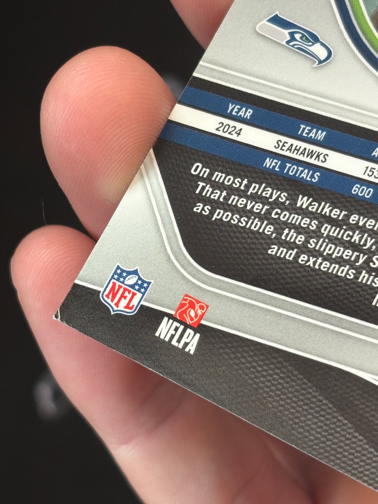 Kenneth Walker Prizm 2025 "BlueWhiteRed" Seattle Seahawks