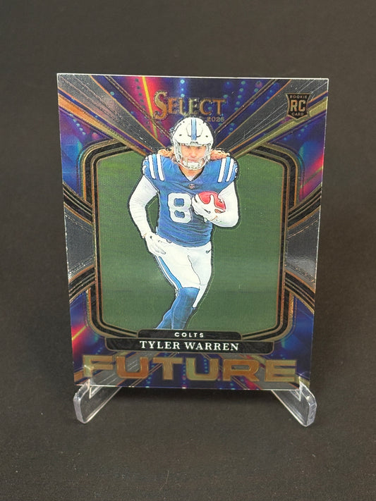Tyler Warren RC Select 2025 "Future" Indianapolis Colts