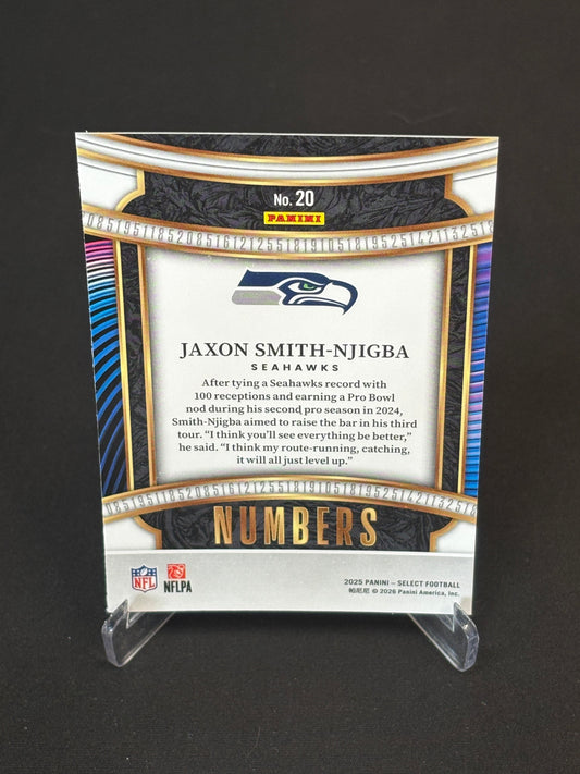 Jaxon Smith-Njigba "Numbers 11" Seattle Seahawks