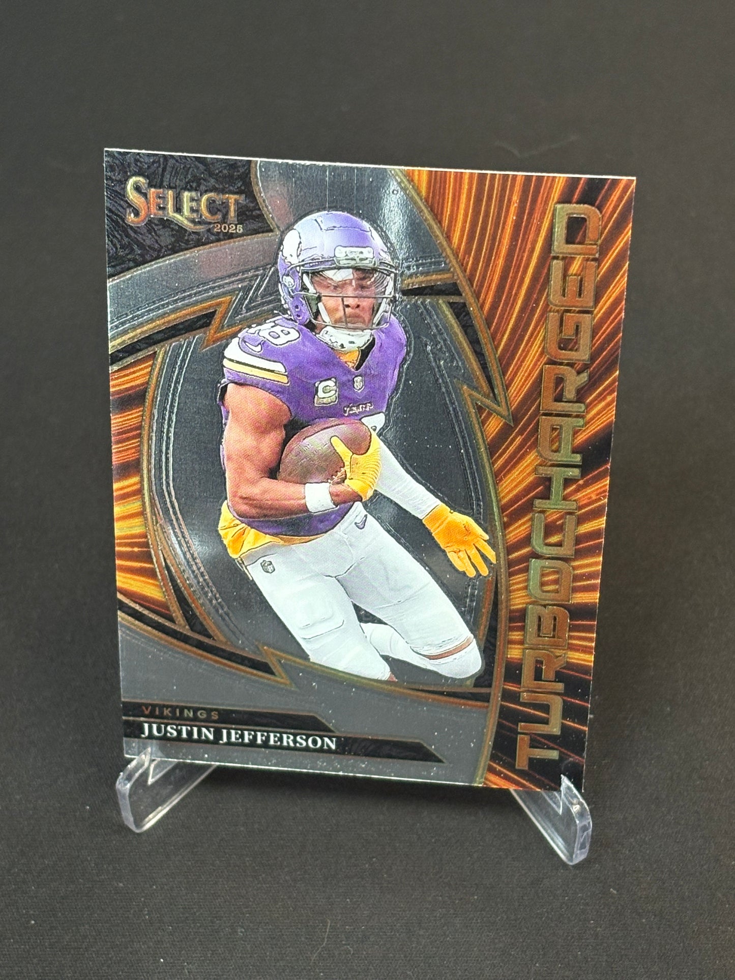 Justin Jefferson Select 2025 "Turbocharged" Minnesota Vikings