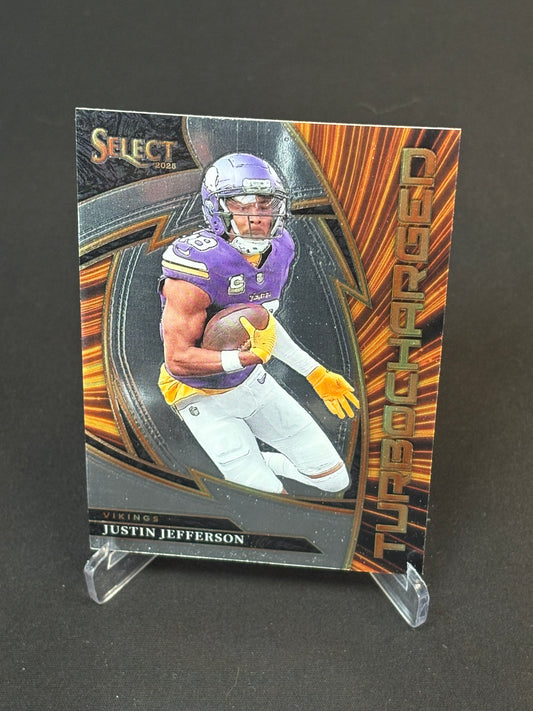 Justin Jefferson Select 2025 "Turbocharged" Minnesota Vikings