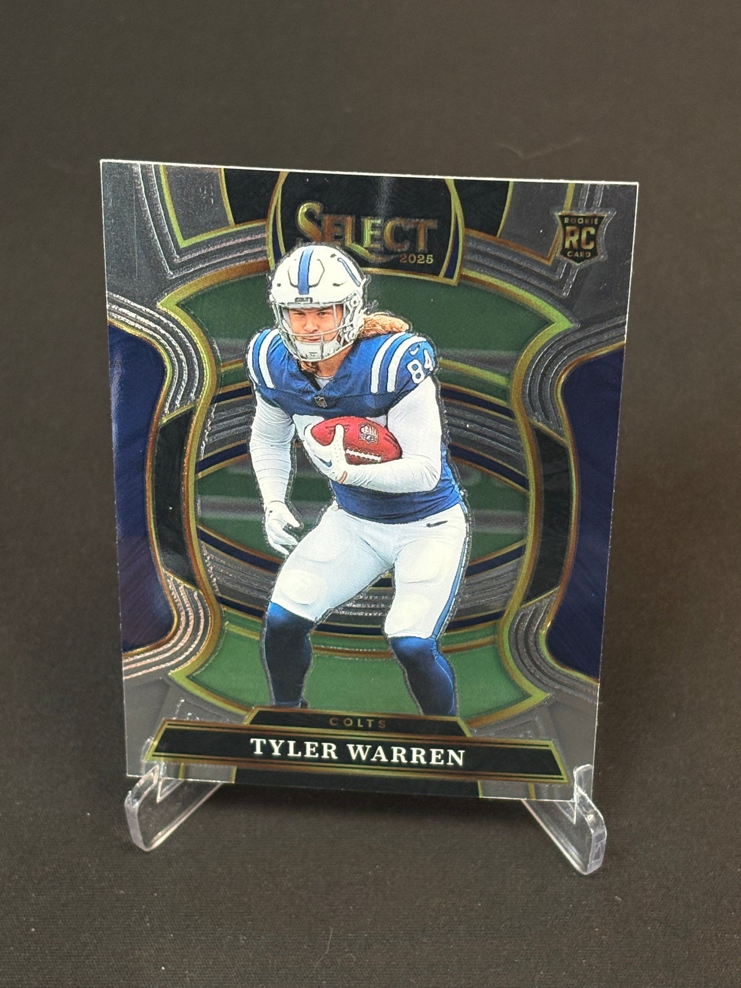 Tyler Warren RC Select 2025 "Concourse" Indianopolis Colts