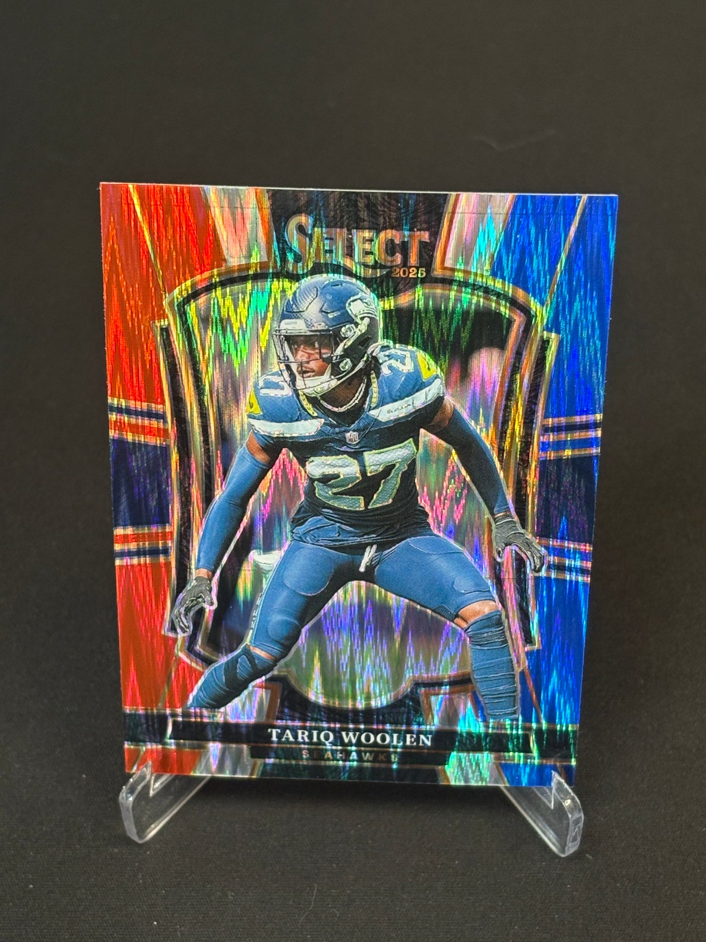 Tariq Woolen Select 2025 "Blue White Red" Seattle Seahawks